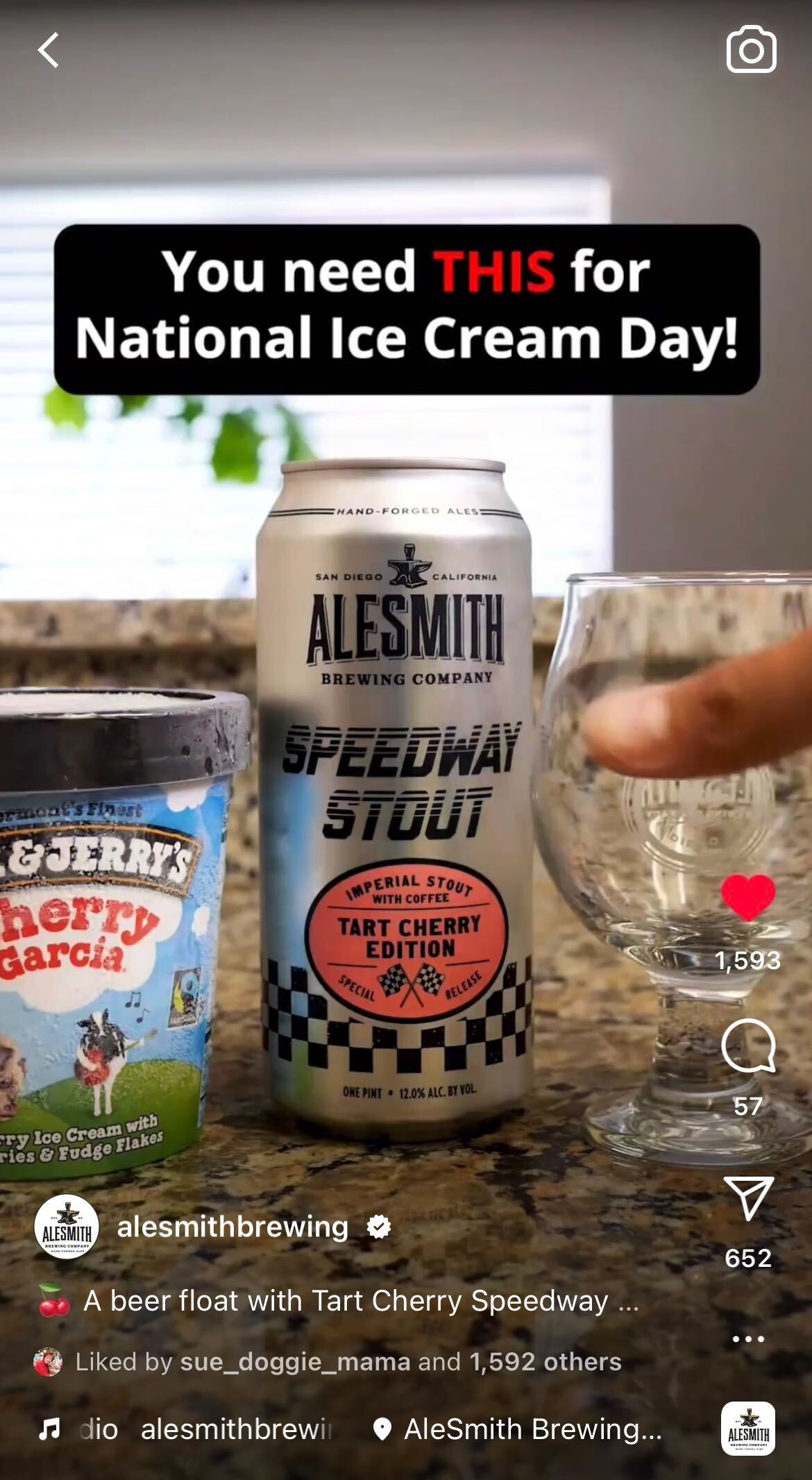 National Ice Cream Day - AleSmith Brewing